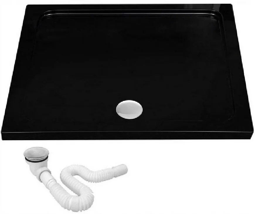 Vanička obdĺžniková Savoy Rea K4087 black 80x100