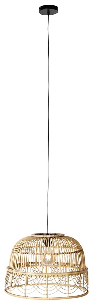 Inteligentné ratanové závesné svietidlo 49 cm vrátane Wifi G95 - Michelle