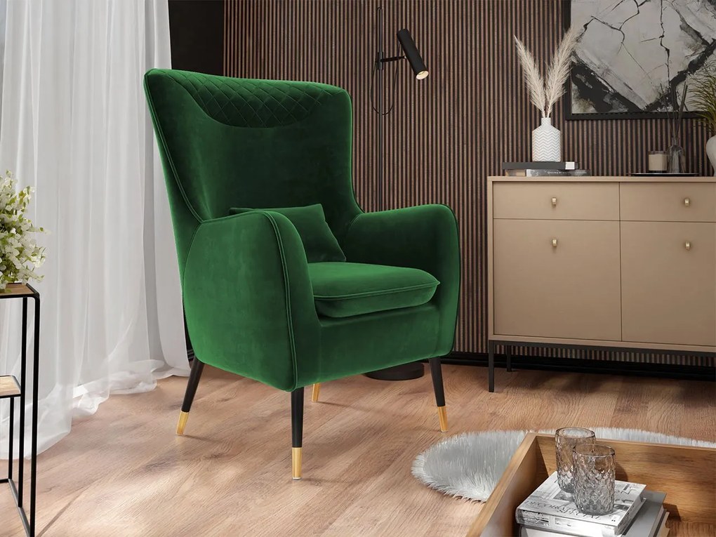 Čalúnené kreslo Arisean, Dostupné poťahy: Magic Velvet 2227