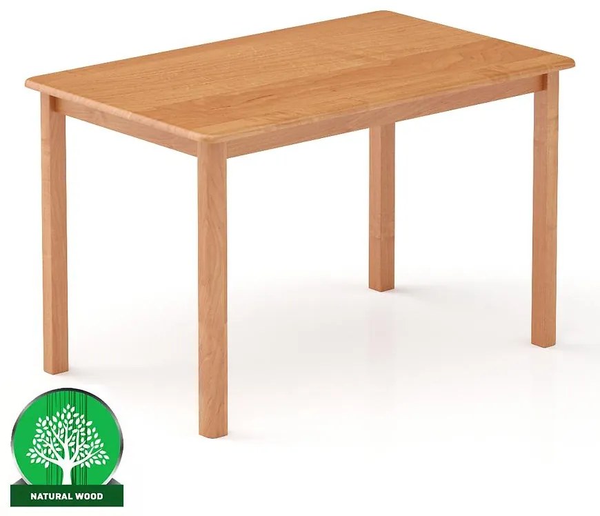 Stôl borovica ST104-120x75x75 jelša