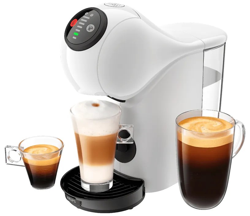 Kapsulový kávovar KRUPS Nescafé Dolce Gusto Genio S KP243110 Biely