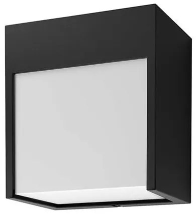 SOLIGHT LED vonkajšie nástenné svietidlo TERNI 12W | 3000K | 560lm | IP44, čierne