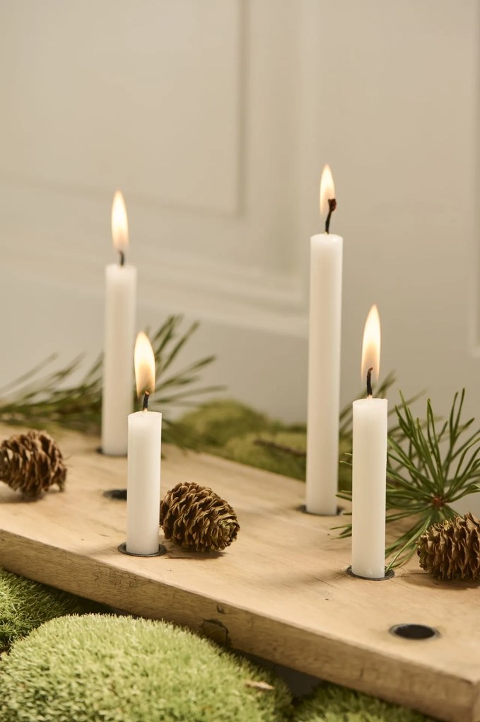 Ib Laursen Drevený svietnik Board Unique 50 cm