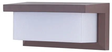 Brilagi - LED vonkajšie nástenné svietidlo BRICKY LED/12W/230V hnedá IP54