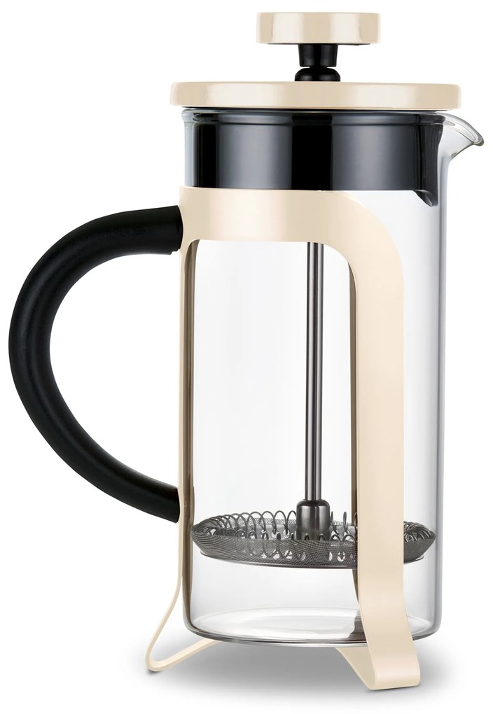 Kanvica french press 300 ml, 2 šálky, béžová