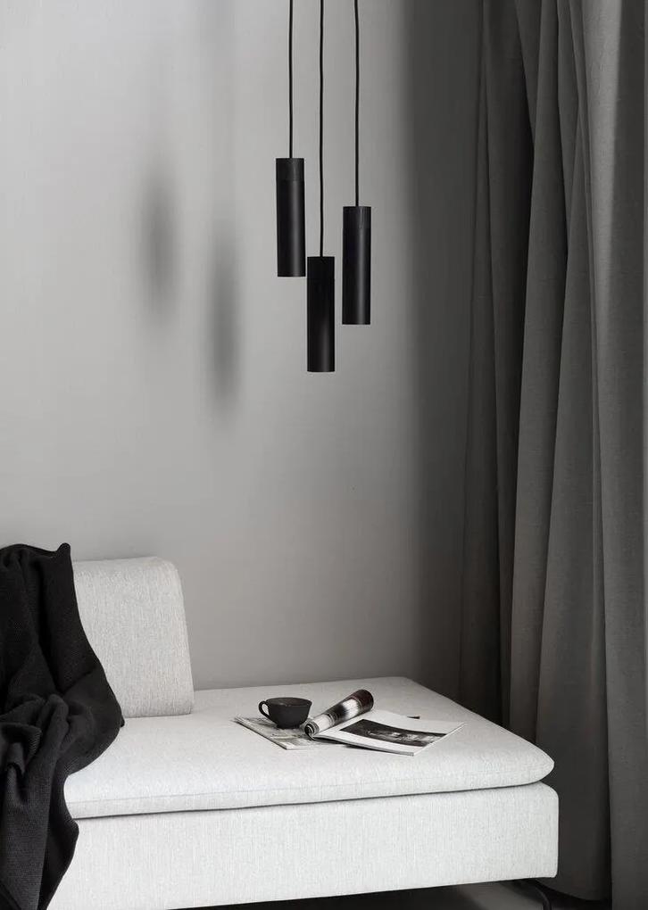 TILO III | minimalistické závesne svietidlo Farba: Čierna