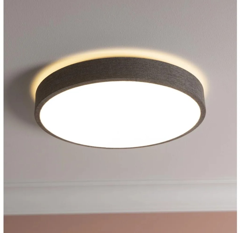 Brilliant - LED Stmievateľné stropné svietidlo FILIZ LED/24W/230V pr. 38,5 cm šedá