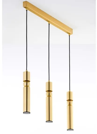 Jupiter 2010 - Luster na lanku ALAS 3xGU10/10W/230V zlatá