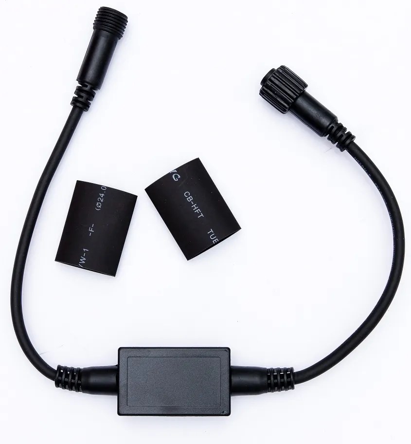 DECOLED LED světelná sada na vánoční stromy vysoké 21-23 m, teplá bílá s Flash, dekory DZX1EFD02W