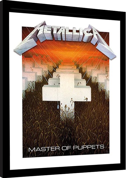 Rámovaný Obraz - Metallica - Master of Puppets