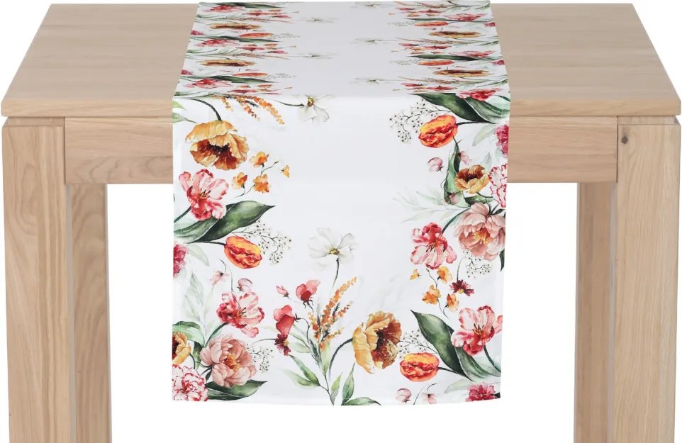 Behúň na stôl Floralis, 150x40 cm