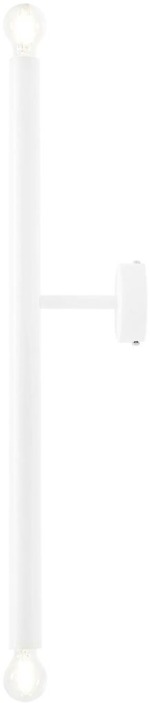TUBO 2 | Biela lampa na stenu Veľkosť: 60cm