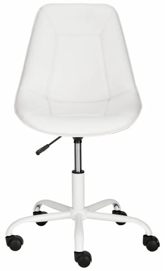 Kancelárska stolička v bielej farbe Støraa Carl