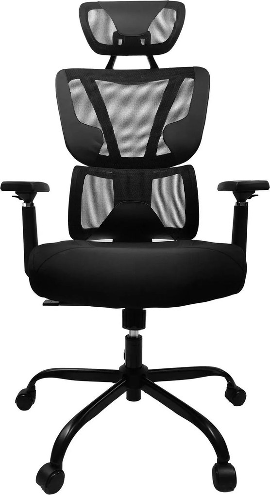 Kancelárska stolička ERGO - čierna - nosnosť 140 kg