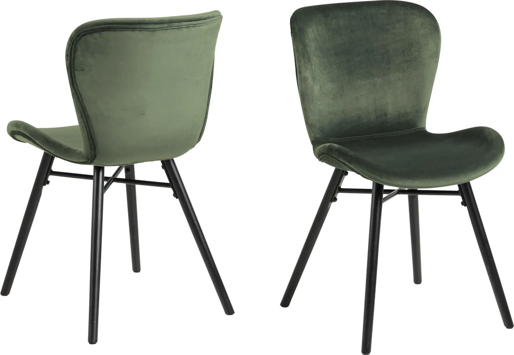 Bighome - Jedálenská stolička BATILDA, zelená