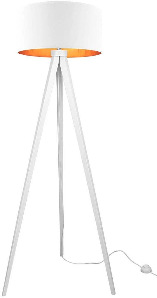 Stojacia lampa Shade, 1x textilné tienidlo (výber zo 4 farieb), (výber zo 4 farieb konštrukcie), (fi 40cm), g