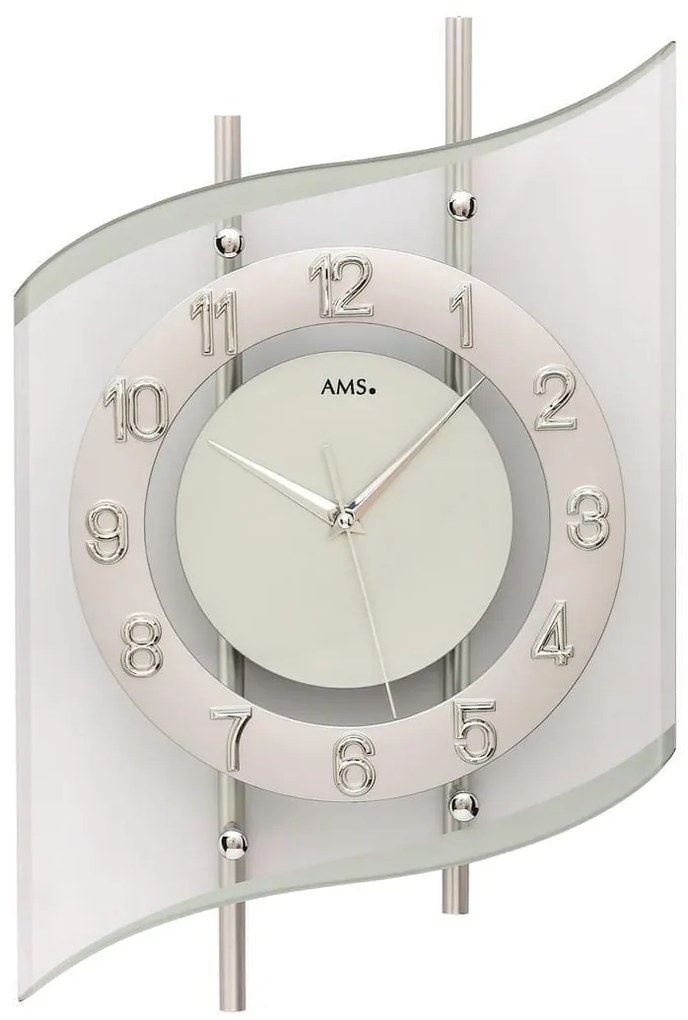 Dizajnové nástenné hodiny AMS 5506