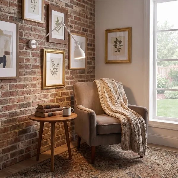 BRILAGI - Nástenné svietidlo QUILL 1xE27/40W/230V 83 cm biela