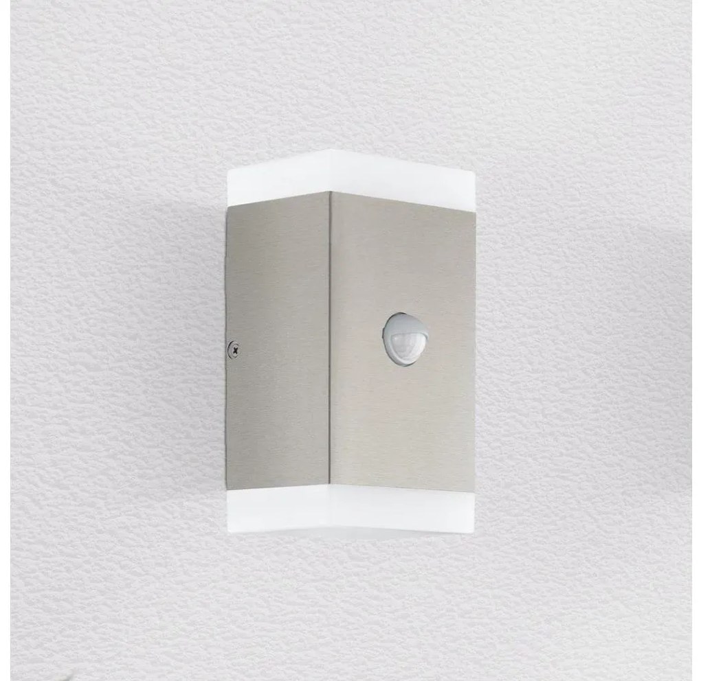 Eglo 75546 - LED Vonkajšie nástenné svietidlo so senzorom 2xGU10/4,6W/230V IP44 EG75546