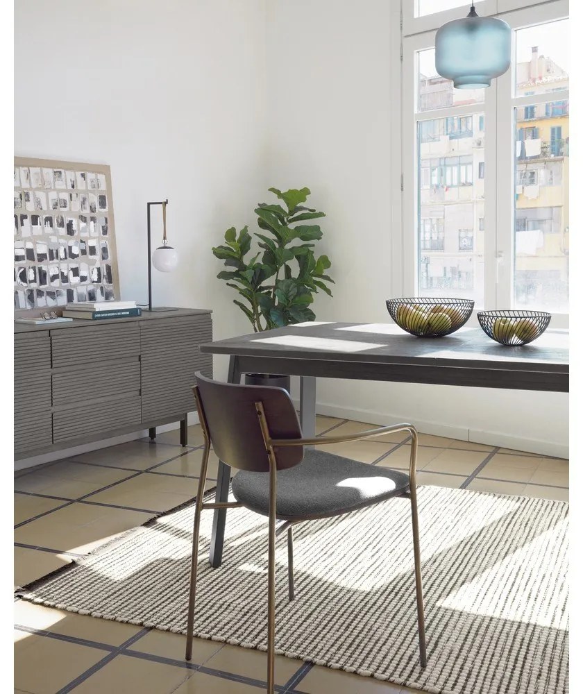 Sivá jedálenská stolička Maureen – Kave Home