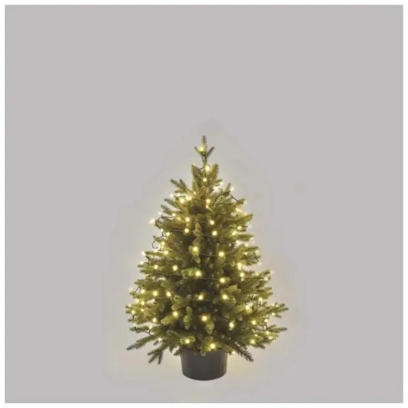 LED vianočný reťaz 80xLED/230V/8 funkcií 13m IP44 teplá biela