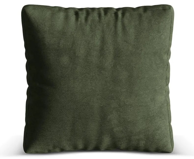 Zelený zamatový vankúš k modulárnej pohovke Martina – Micadoni