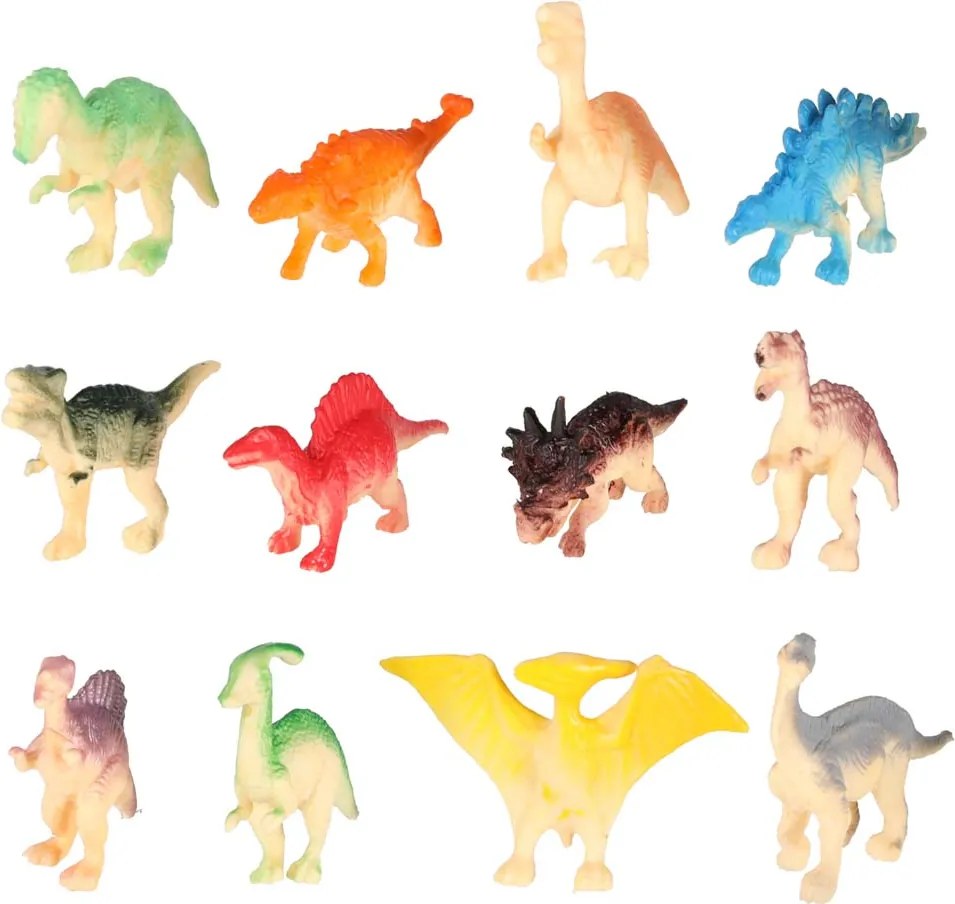KIK Stonka Archeologická sada Dinosaurie vajce s 12 figúrkami