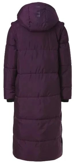 Crivit Dámsky prešívaný kabát 2 v 1 (M (40/42), fialová)  (100383578)
