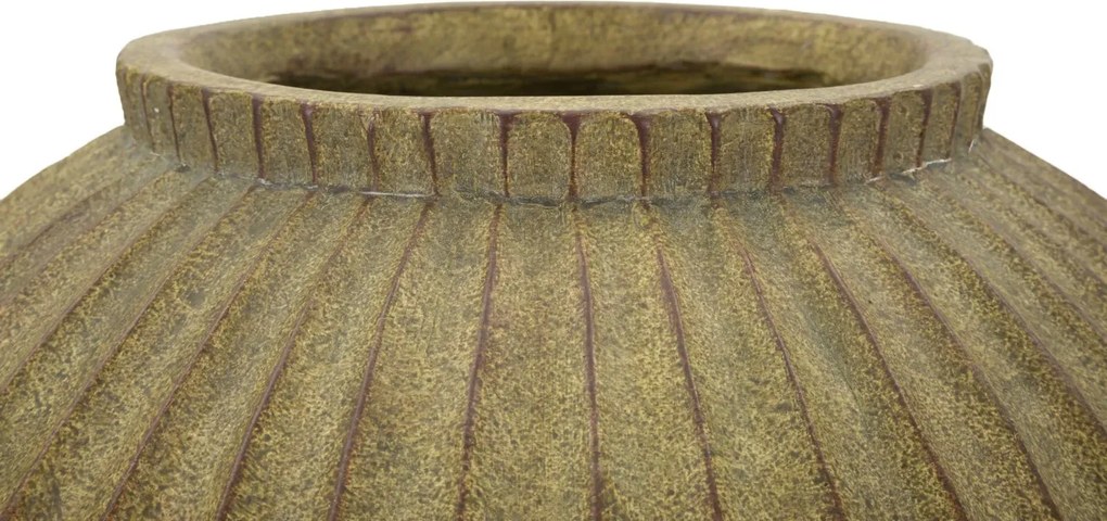 Váza Breeze 40 cm zelená