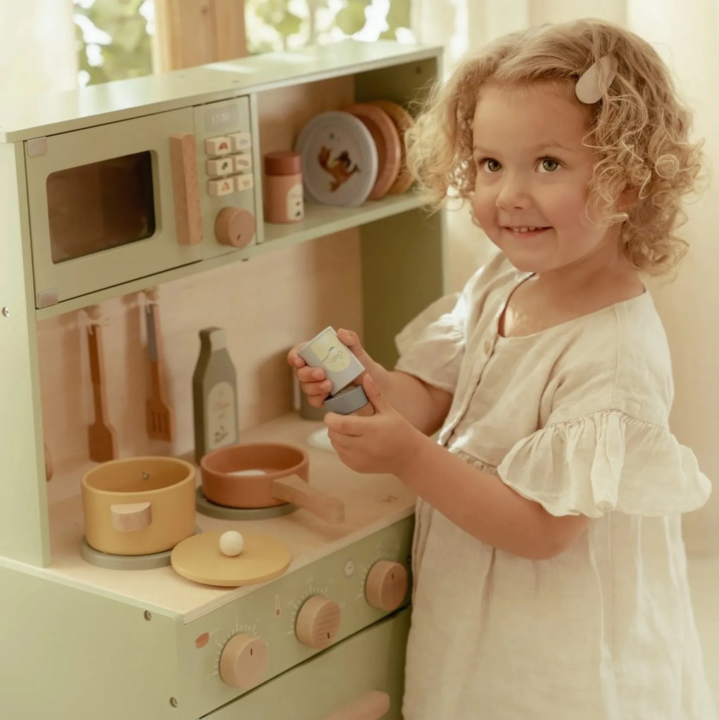 Kuchynka drevená Mint