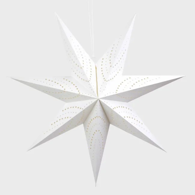 Vianočná dekorácia GALLA biela 704468