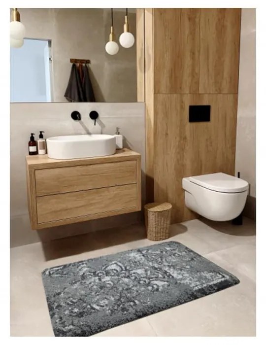 Kúpeľňová predložka Frote sivá 50x80cm