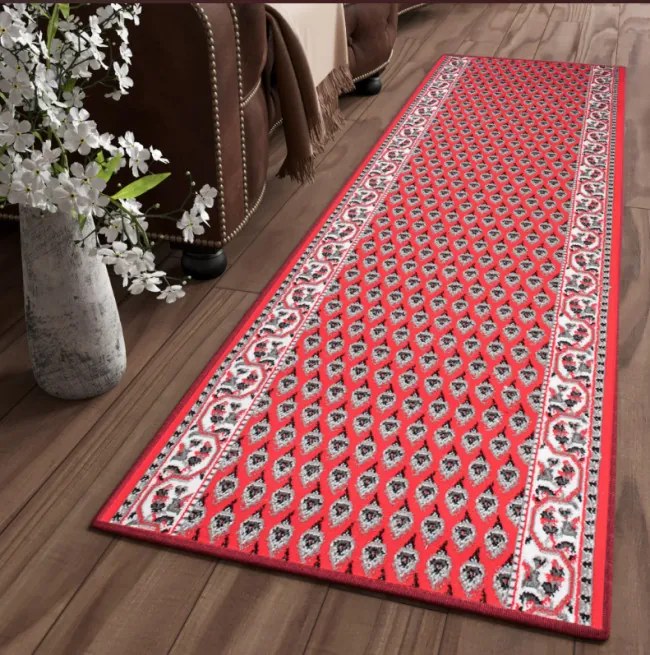 Behúň BALI PP C512G červený / biely