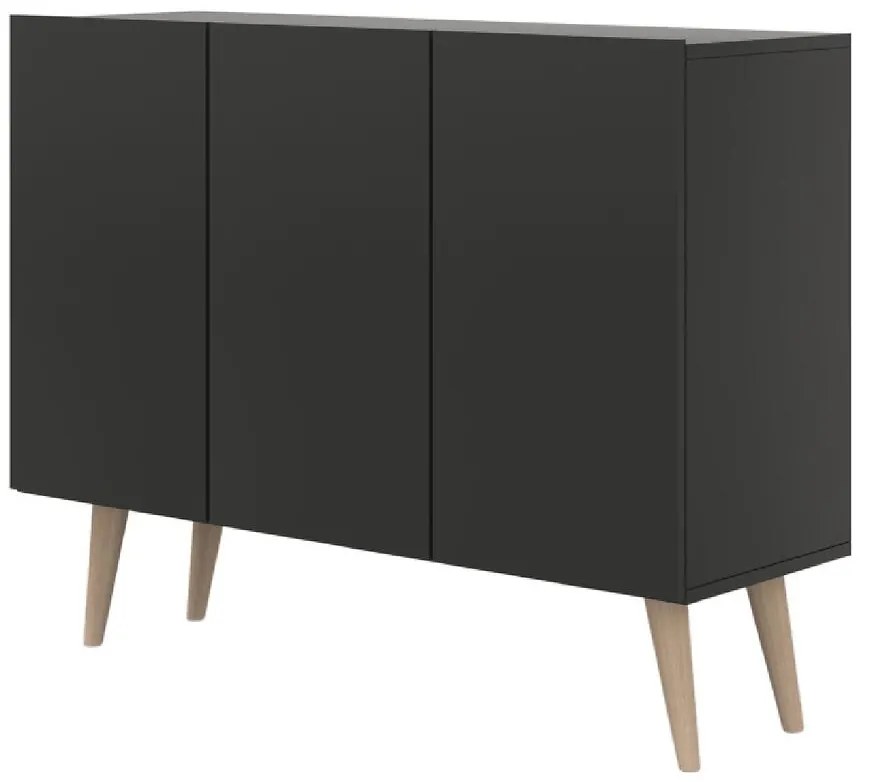 Komoda 120 Toronto Čierna