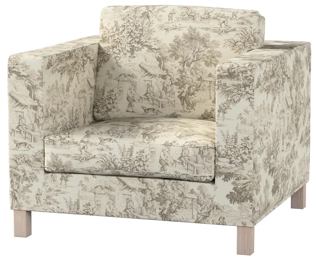 Poťah na kreslo Karlanda, krátky