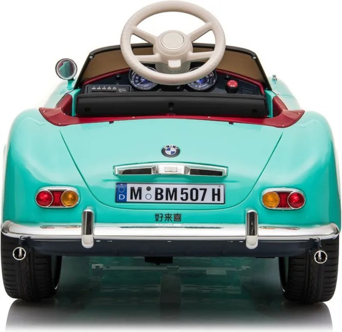 LEAN CARS Elektrické autíčko BMW Retro SX1938 svetlomodré