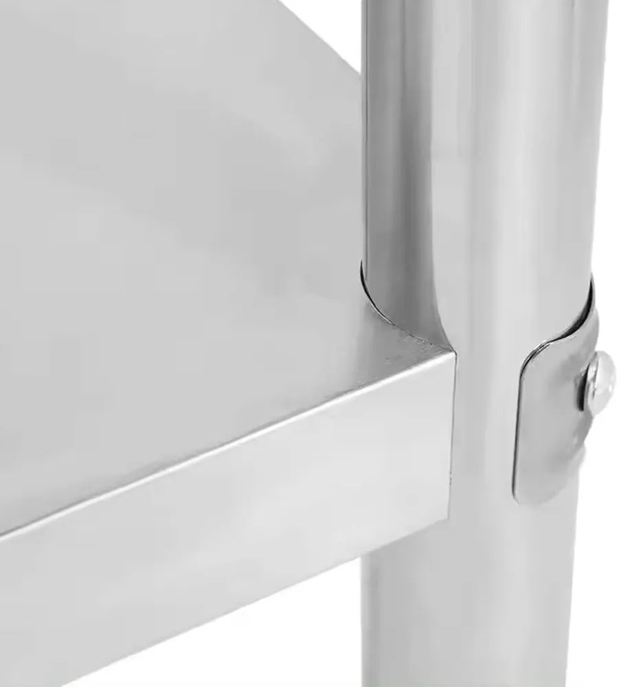 Kuchynský stôl z nehrdzavejúcej ocele