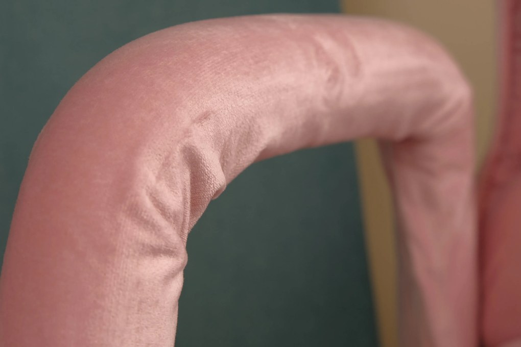 Bestent Polohovacie kreslo s podnožkou Pink Elegance