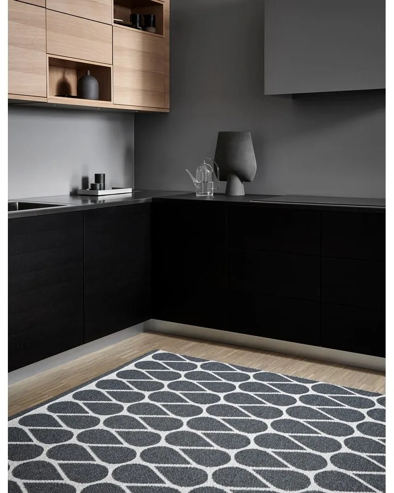 Tmavosivý vnútorný a vonkajší behúň 70x200 cm Otis Granit – Pappelina