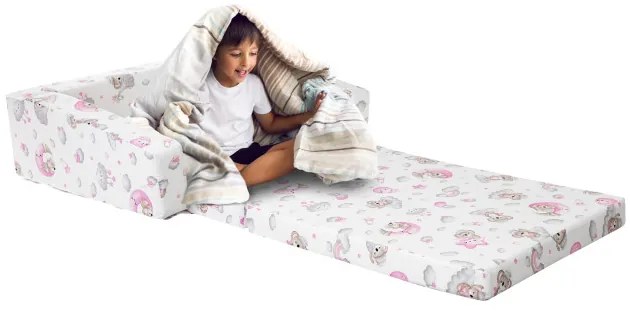 Cestovná postieľka DREAMER spiaci medveď