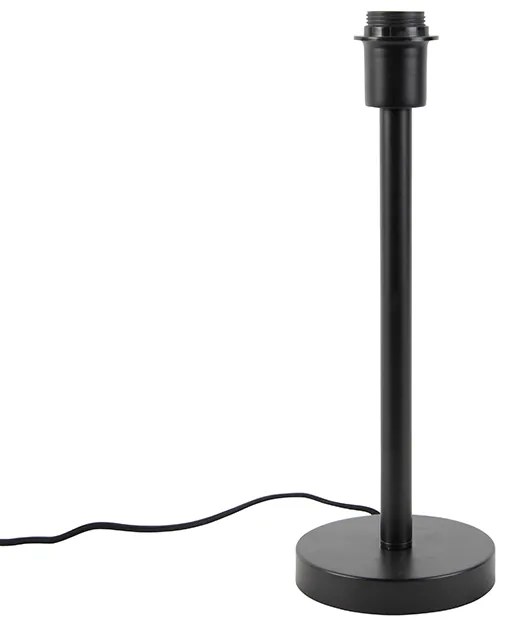 Moderná stolná lampa čierna bez tienidla - Simplo