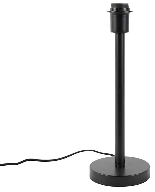 Moderná stolová lampa čierna bez tienidla - Simplo