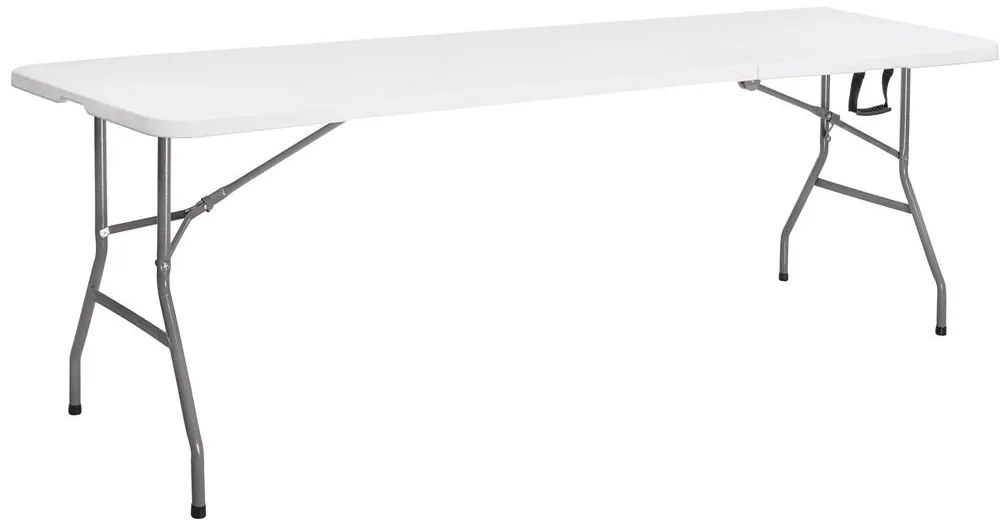 Skladací cateringový stôl 240 cm Springos GF0050 - biely
