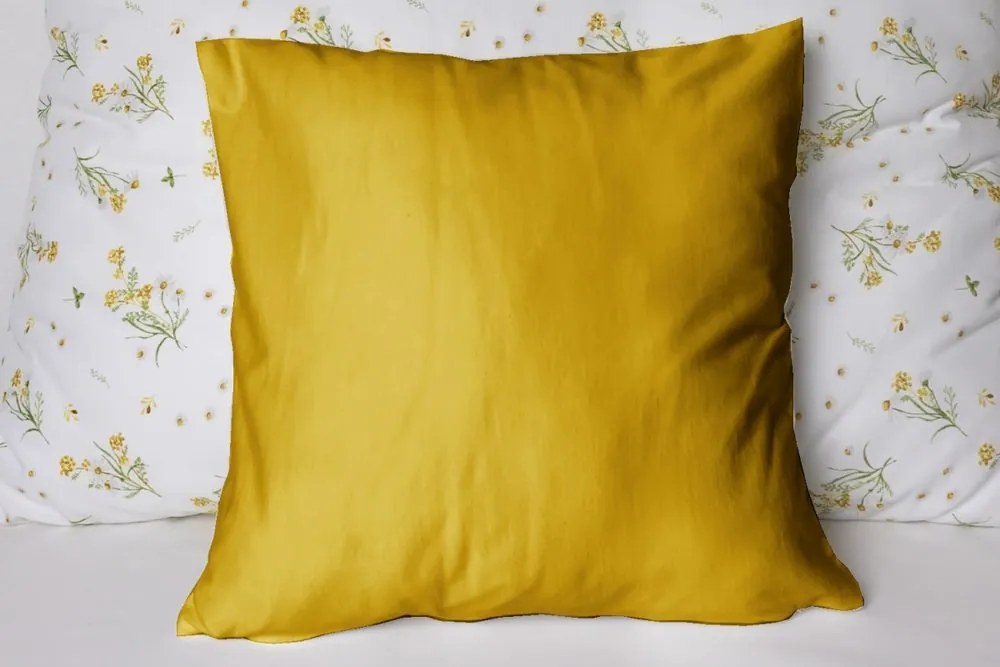 Polášek Jednofarebná obliečka na vankúš Jersey - Svetlomodrá | 50 x 50 cm