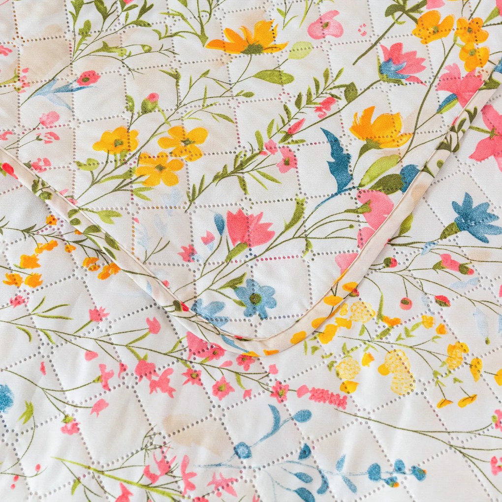 Prehoz na posteľ MILLEFLEUR, farebný Rozmer: 220 x 240 cm