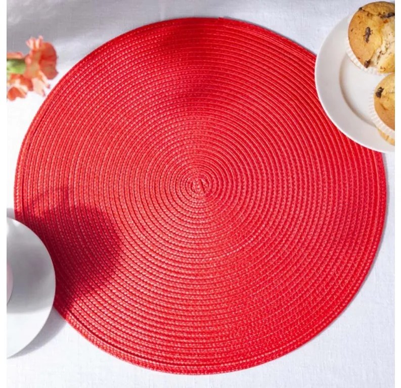 Prestieranie okrúhle, 38 cm, Altom Farba: Biela