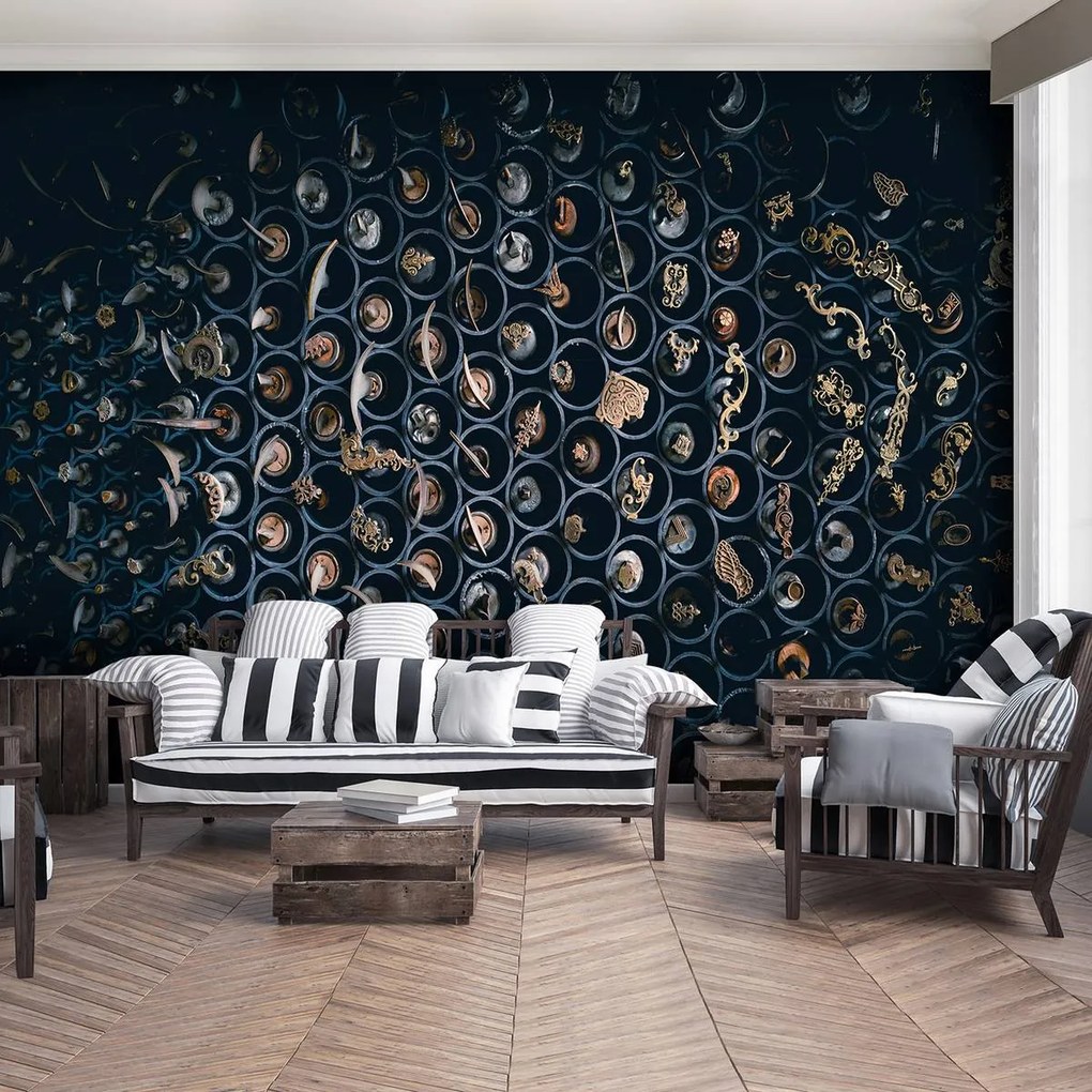 Fototapeta - Staré listy (254x184 cm)