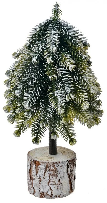 Vianočné dekorácie ihličnatý stromček - 11*11*25 cm