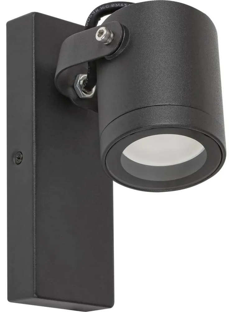 Rabalux - Vonkajšie nástenné bodové svietidlo 1xGU10/35W/230V IP44