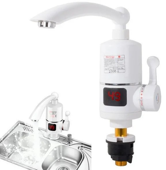 Vekr 24063 Stojanková LCD prietoková batéria s elektrickým ohrevom vody 3000W